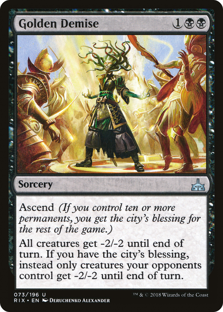 Golden Demise (RIX-073) (Foil)