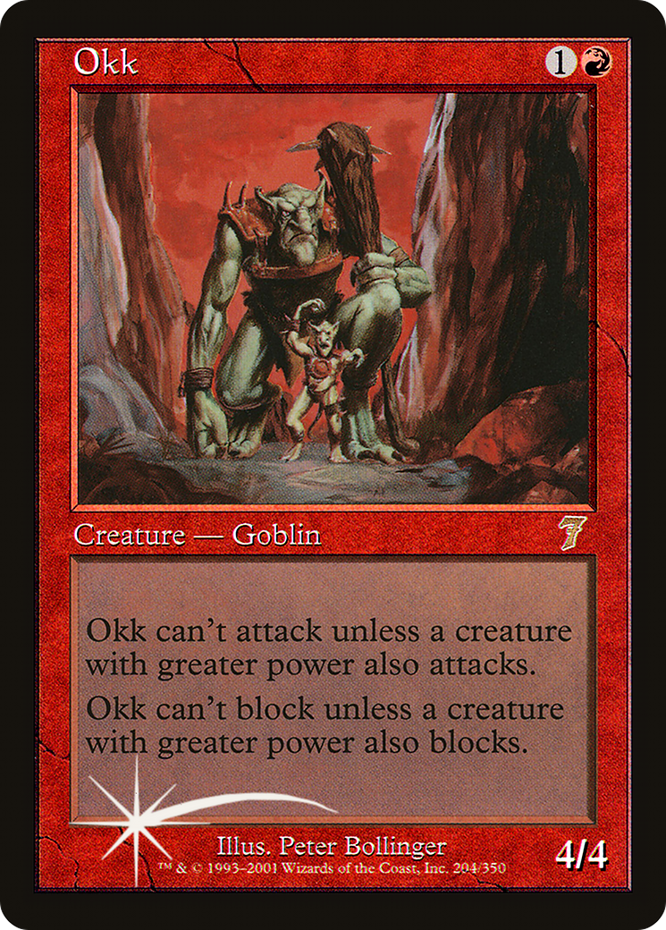 Okk (7ED-204★) (Foil)