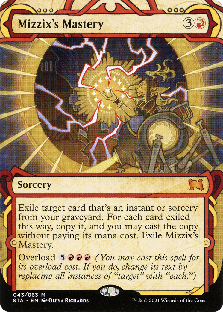 Mizzix's Mastery (STA-43E) (Borderless) (Etched Foil)