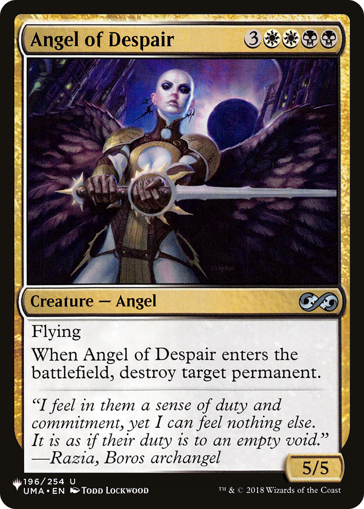 Angel of Despair (LIST-UMA-196)