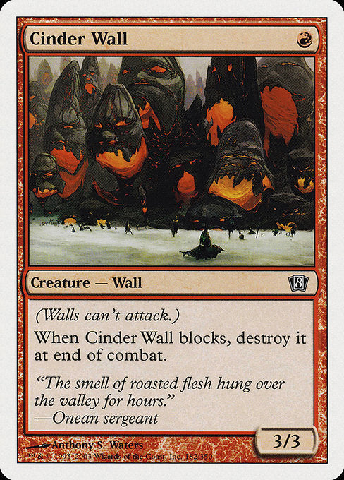 Cinder Wall (8ED-182)