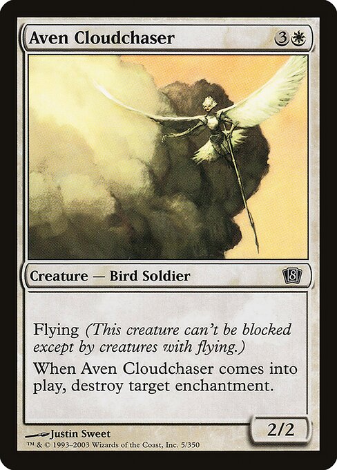 Aven Cloudchaser (8ED-005★) (Foil)