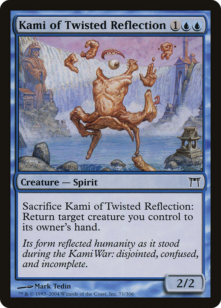 Kami of Twisted Reflection (CHK-071) (Foil)
