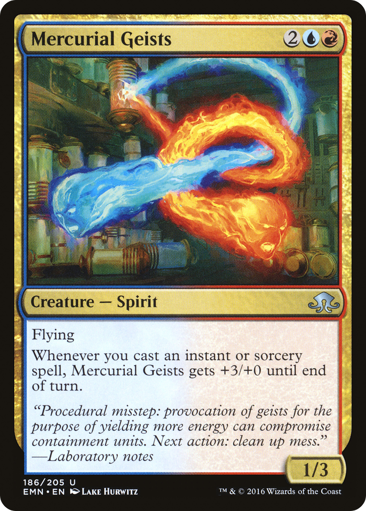 Mercurial Geists (EMN-186) (Foil)