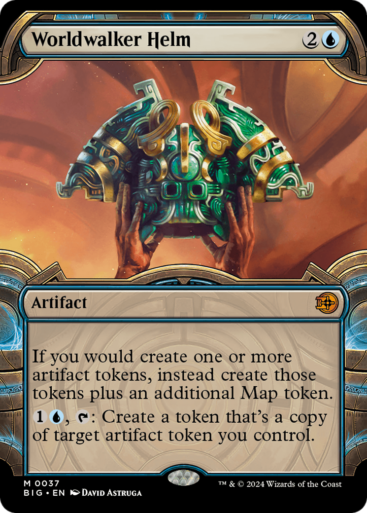 Worldwalker Helm (BIG-037) (Showcase) (Foil)