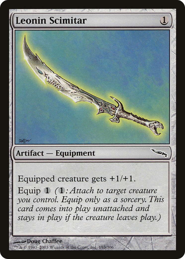 Leonin Scimitar (MRD-193)