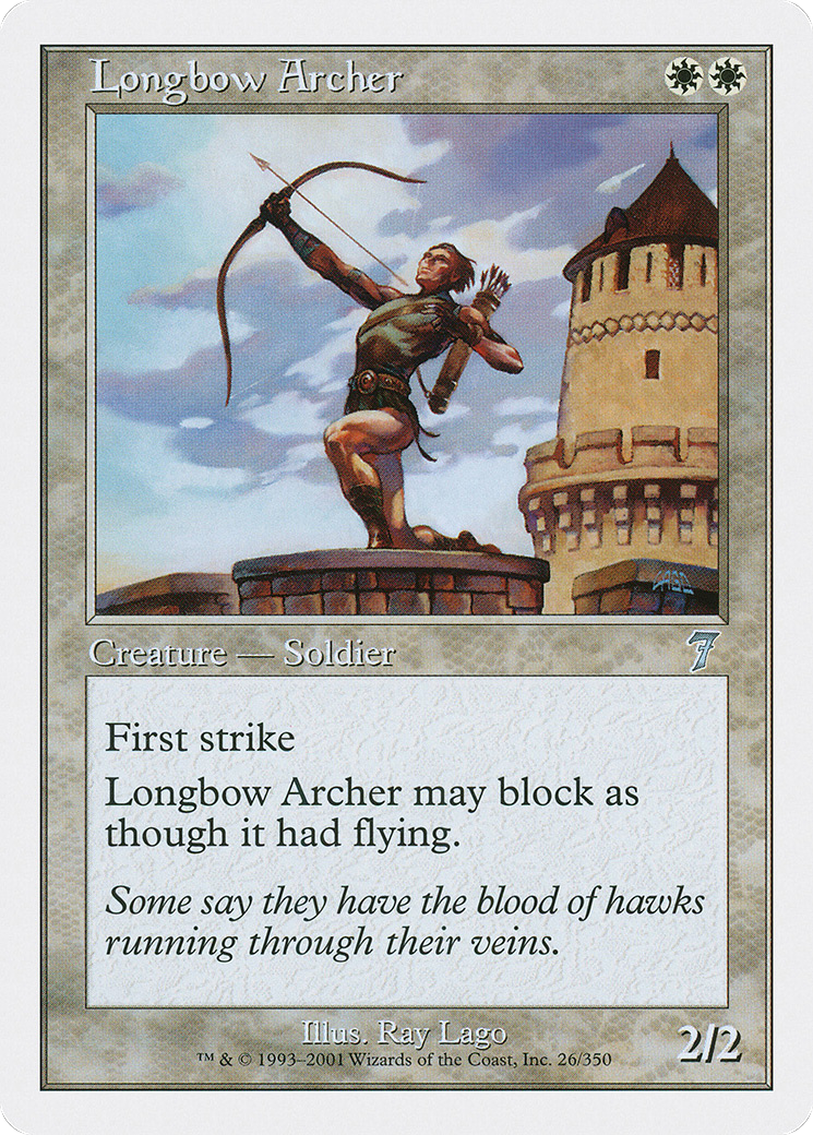 Longbow Archer (7ED-026)