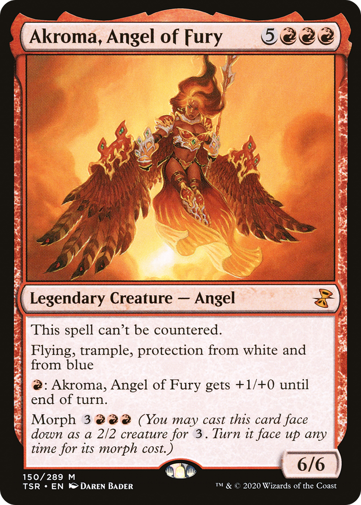 Akroma, Angel of Fury (TSR-150) (Foil)