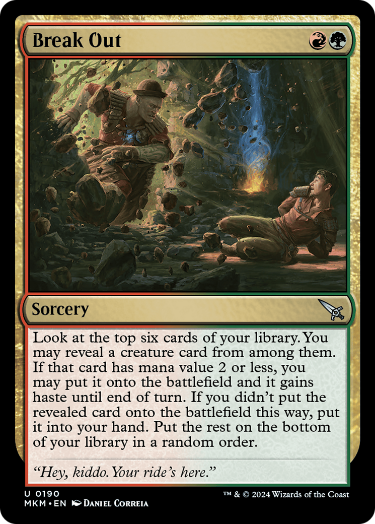 Break Out (MKM-190) (Foil)