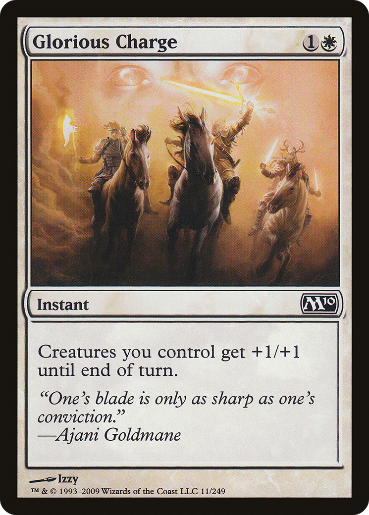 Glorious Charge (M10-011) (Foil)