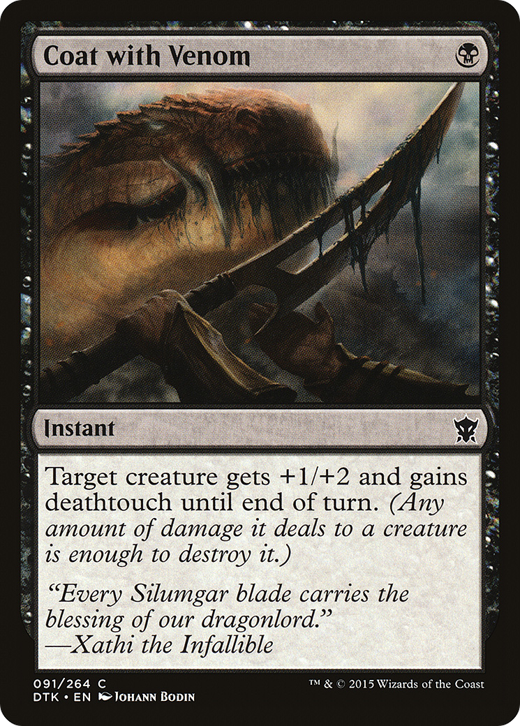 Coat with Venom (DTK-091) (Foil)