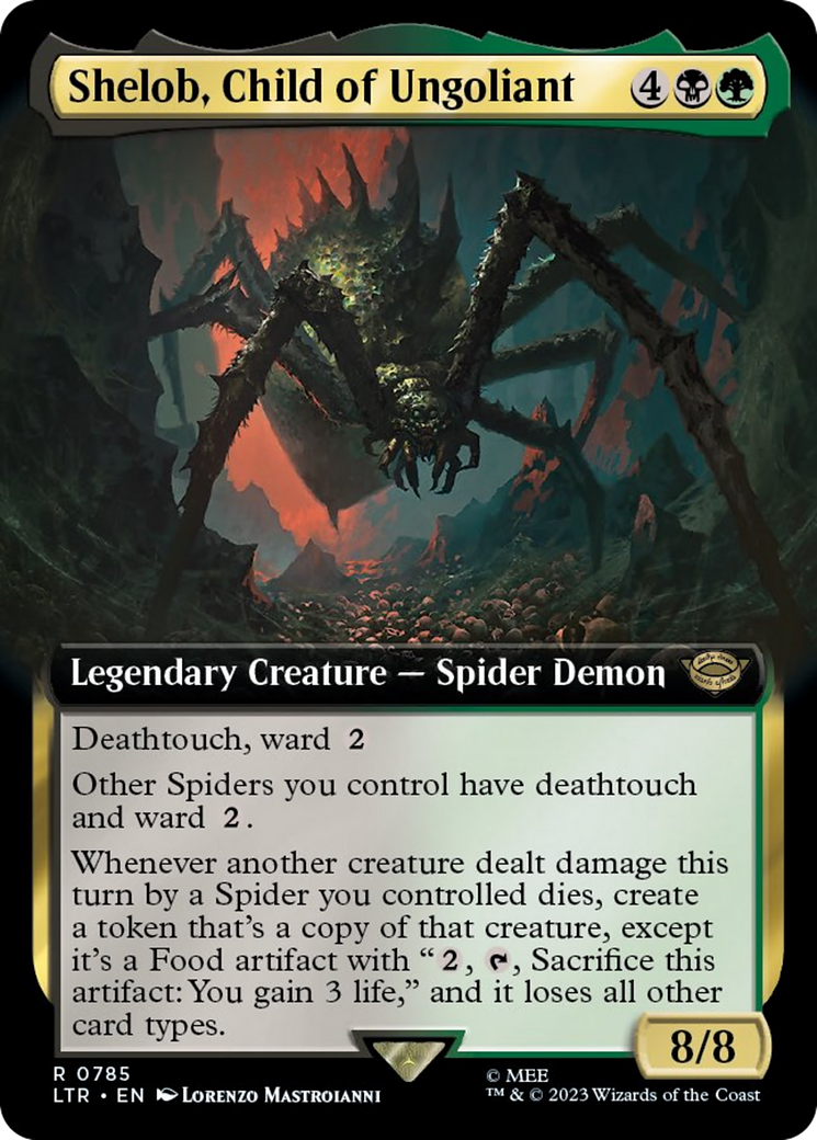 Shelob, Child of Ungoliant (LTR-785) (Extended Art) (Surge Foil)