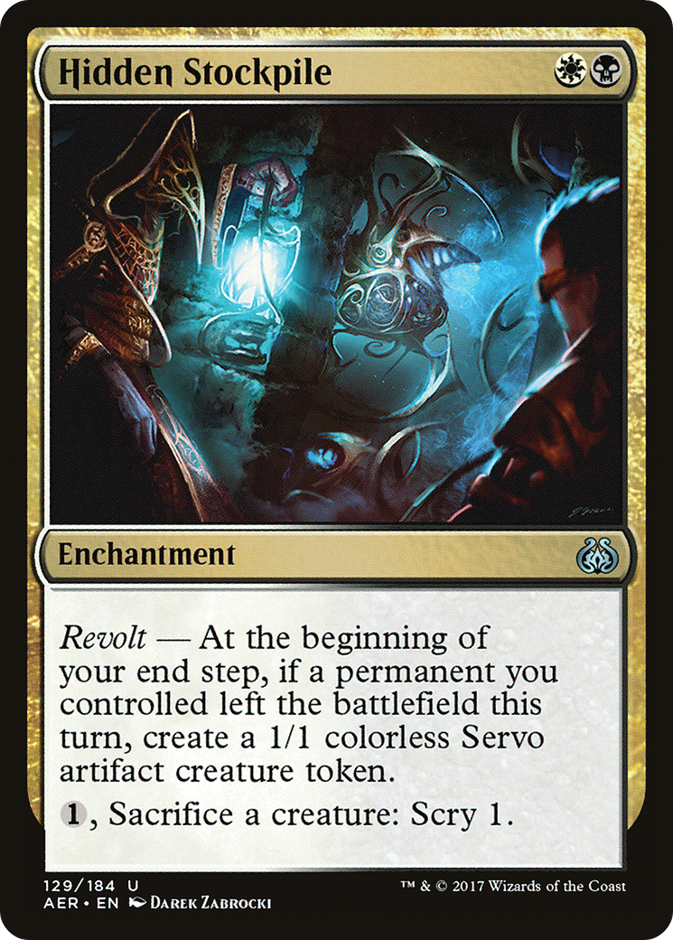 Hidden Stockpile (AER-129) (Foil)