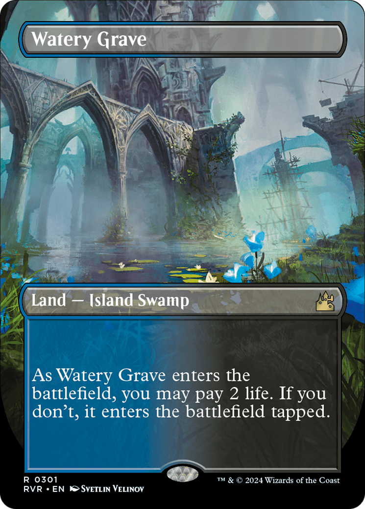 Watery Grave (RVR-301) (Borderless) (Foil)