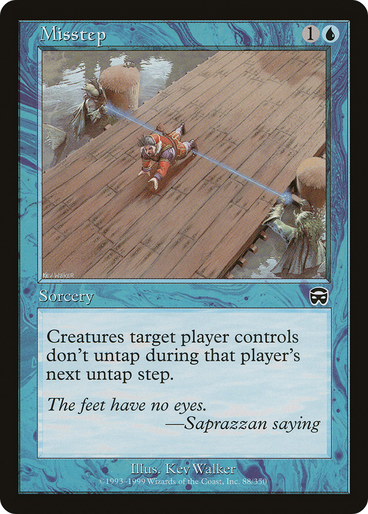 Misstep (MMQ-088) (Foil)