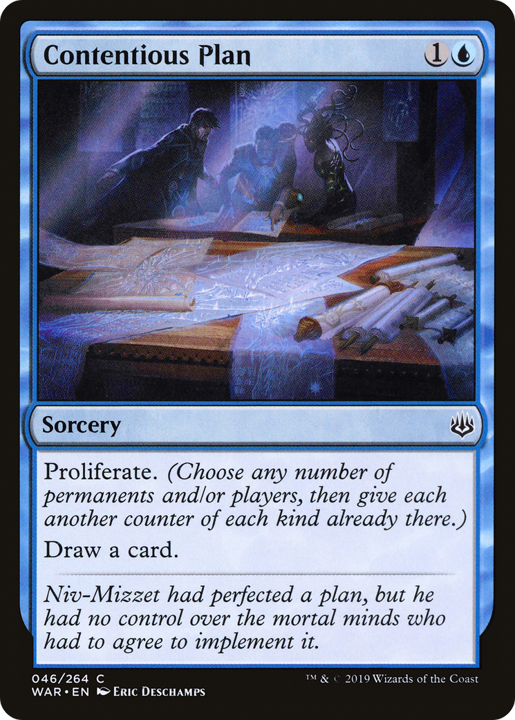 Contentious Plan (WAR-046) (Foil)