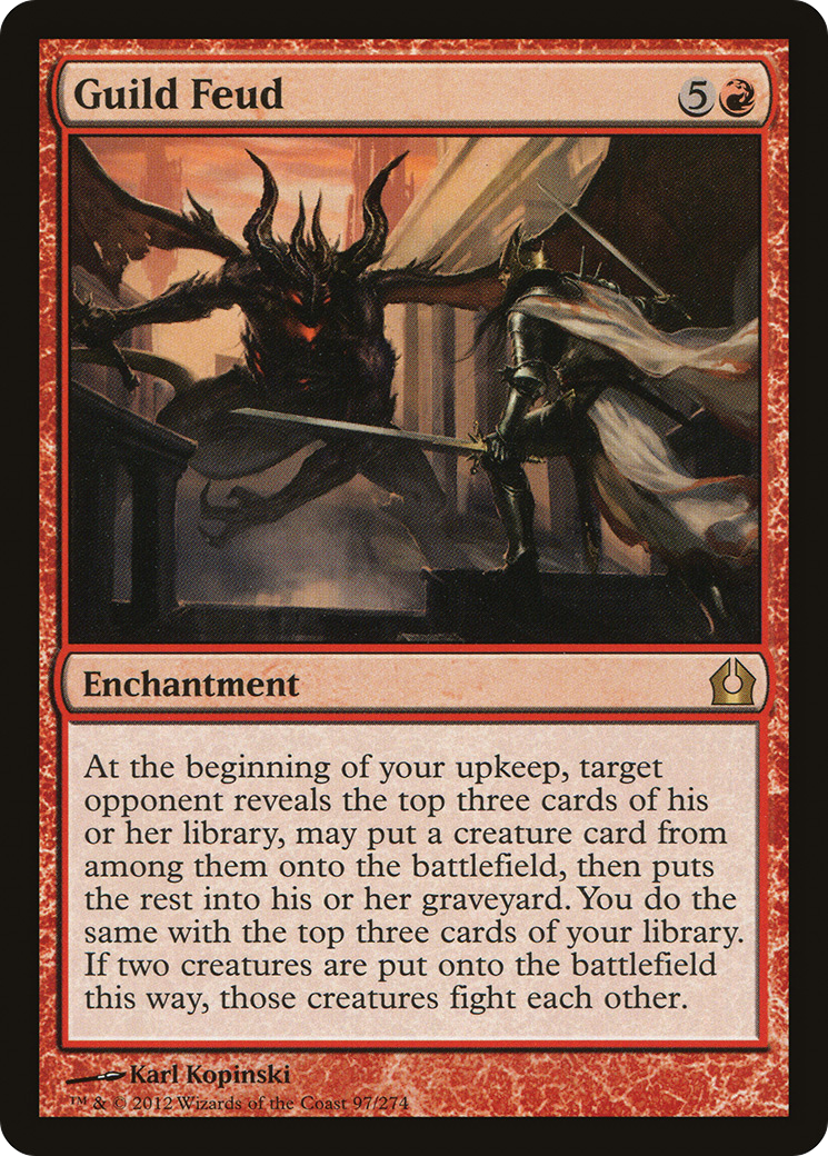 Guild Feud (RTR-097) (Foil)