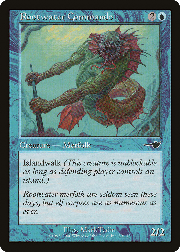 Rootwater Commando (NMS-039) (Foil)