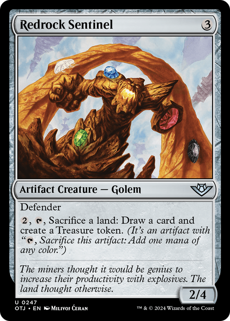 Redrock Sentinel (OTJ-247) (Foil)