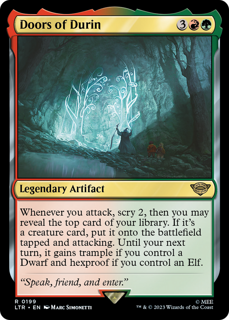 Doors of Durin (LTR-199) (Foil)