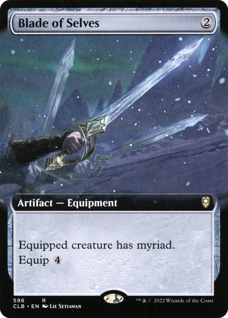Blade of Selves (CLB-596) (Extended Art) (Foil)