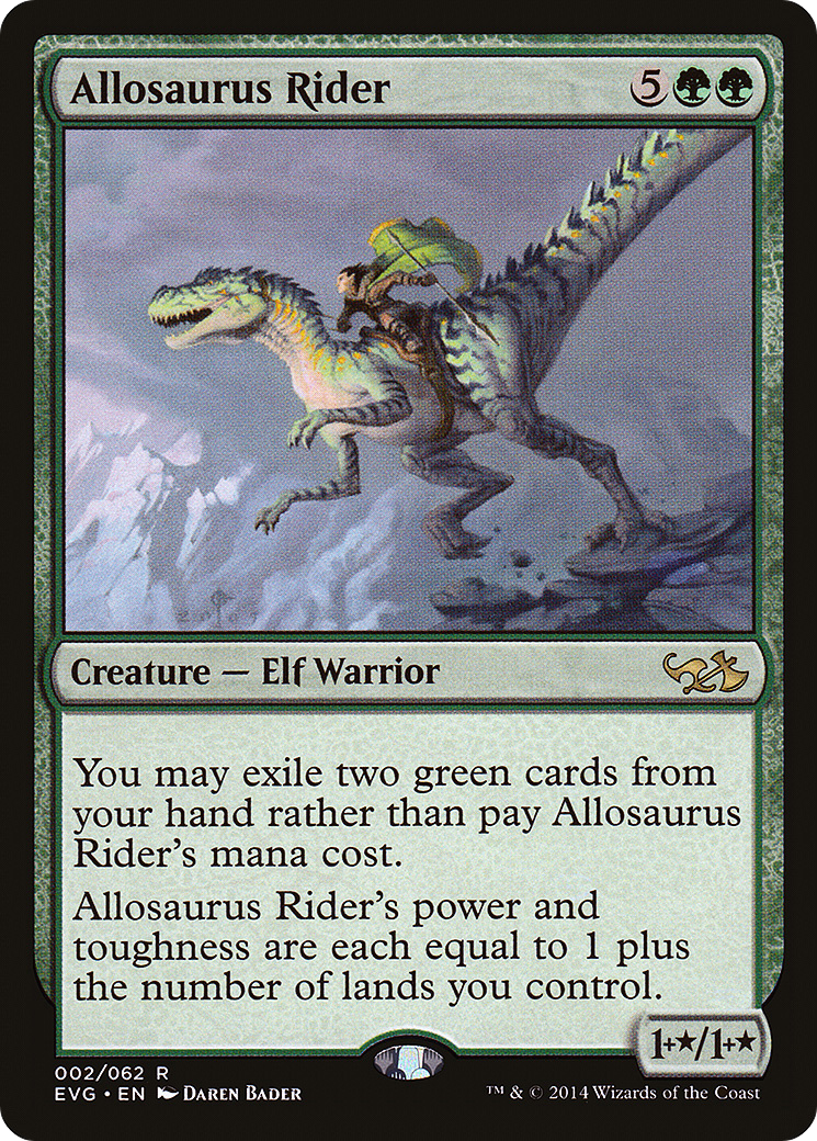 Allosaurus Rider (DD3-002)