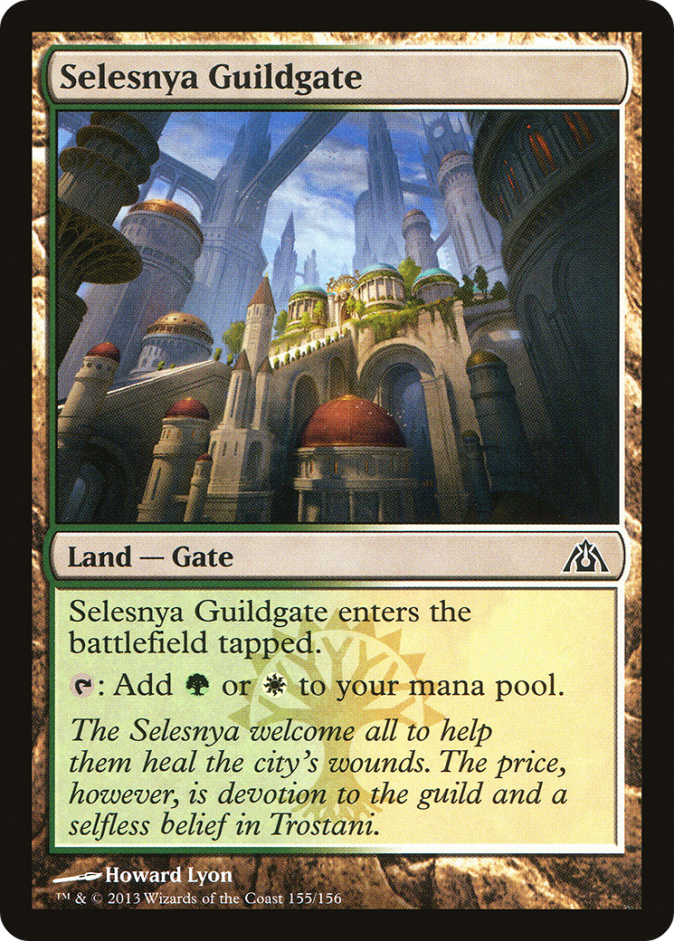 Selesnya Guildgate (DGM-155) (Foil)