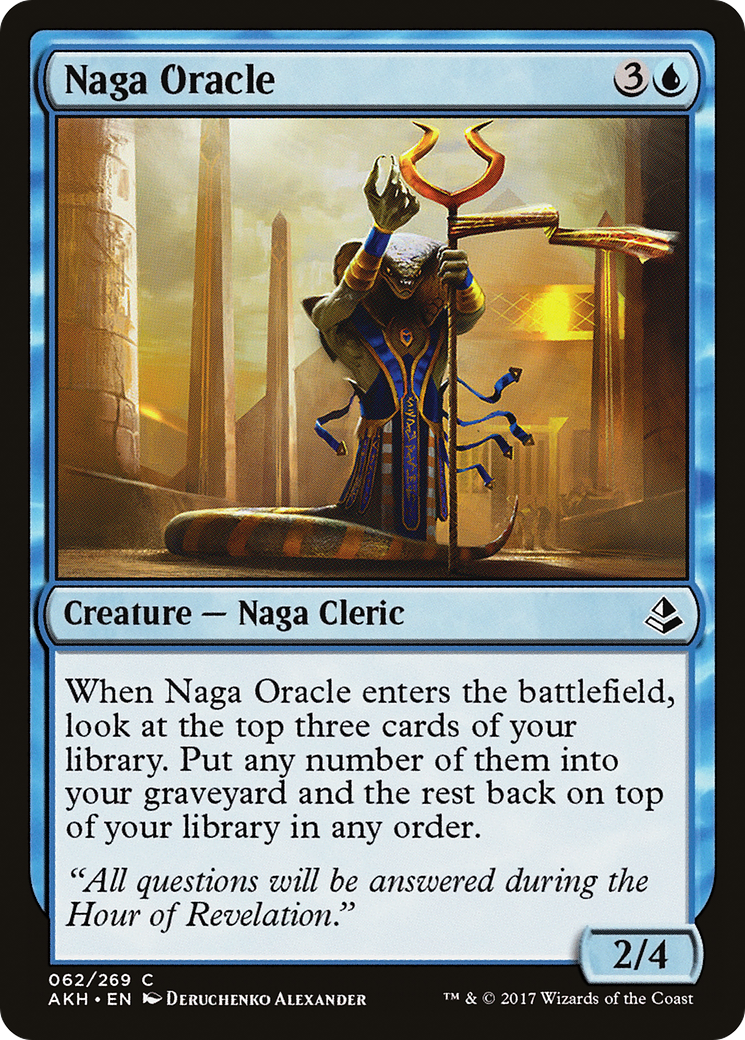 Naga Oracle (AKH-062) (Foil)