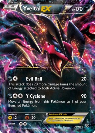 Yveltal EX (XY-079) (Holofoil)
