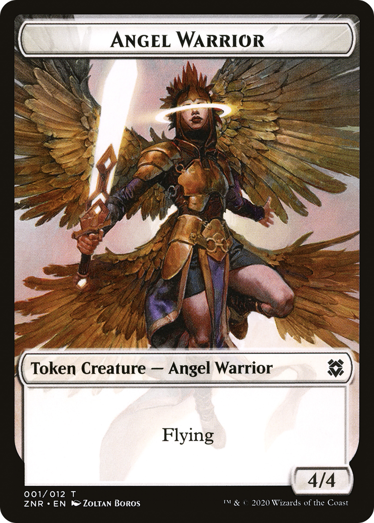 Angel Warrior Token (TZNR-001)
