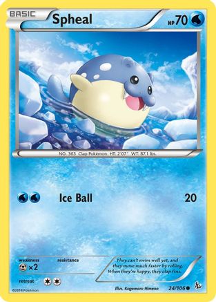 Spheal (FLF-024) (Reverse Holofoil)