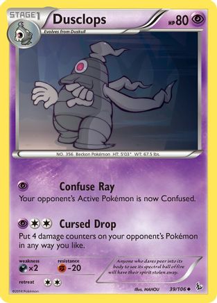 Dusclops (FLF-039) (Reverse Holofoil)