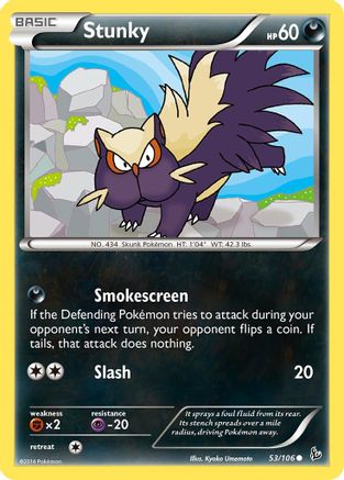 Stunky (53) (FLF-053) (Reverse Holofoil)
