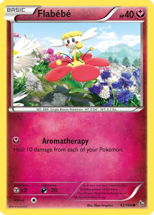 Flabebe (62) (FLF-062) (Reverse Holofoil)