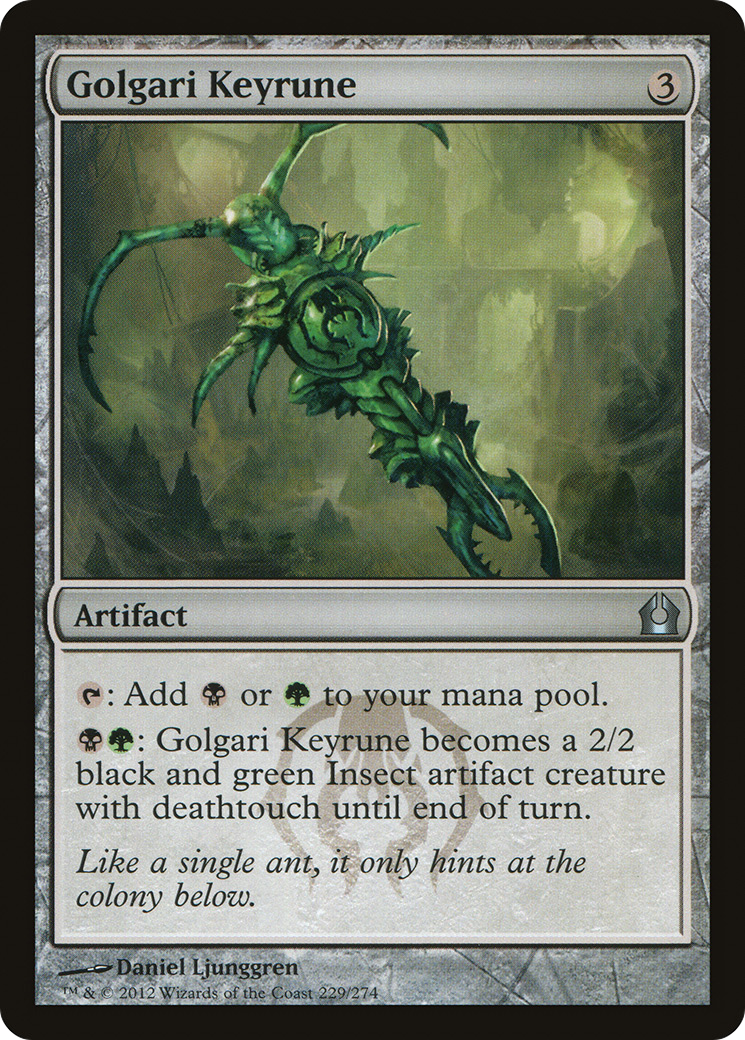 Golgari Keyrune (RTR-229)