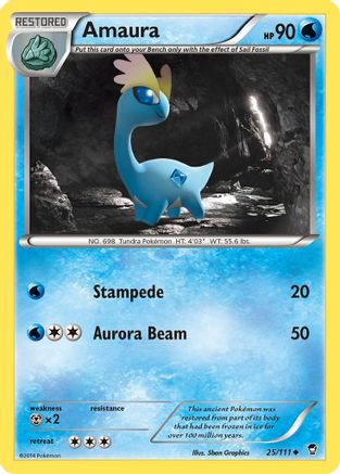 Amaura (FFI-025) (Reverse Holofoil)