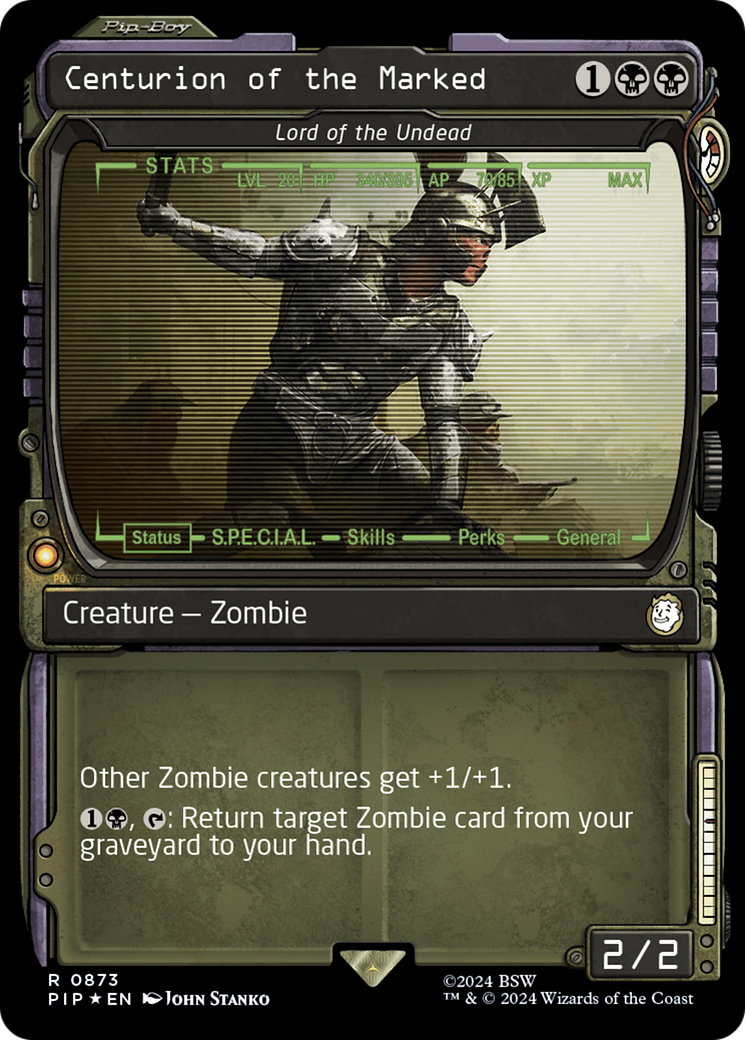 Centurion of the Marked / Lord of the Undead (PIP-873) (Showcase) (Surge Foil)