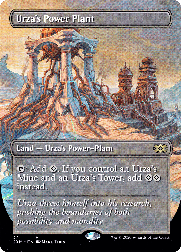 Urza's Power Plant (2XM-371) (Borderless)