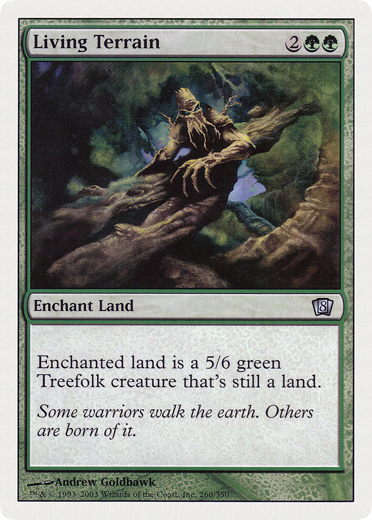 Living Terrain (8ED-260★) (Foil)