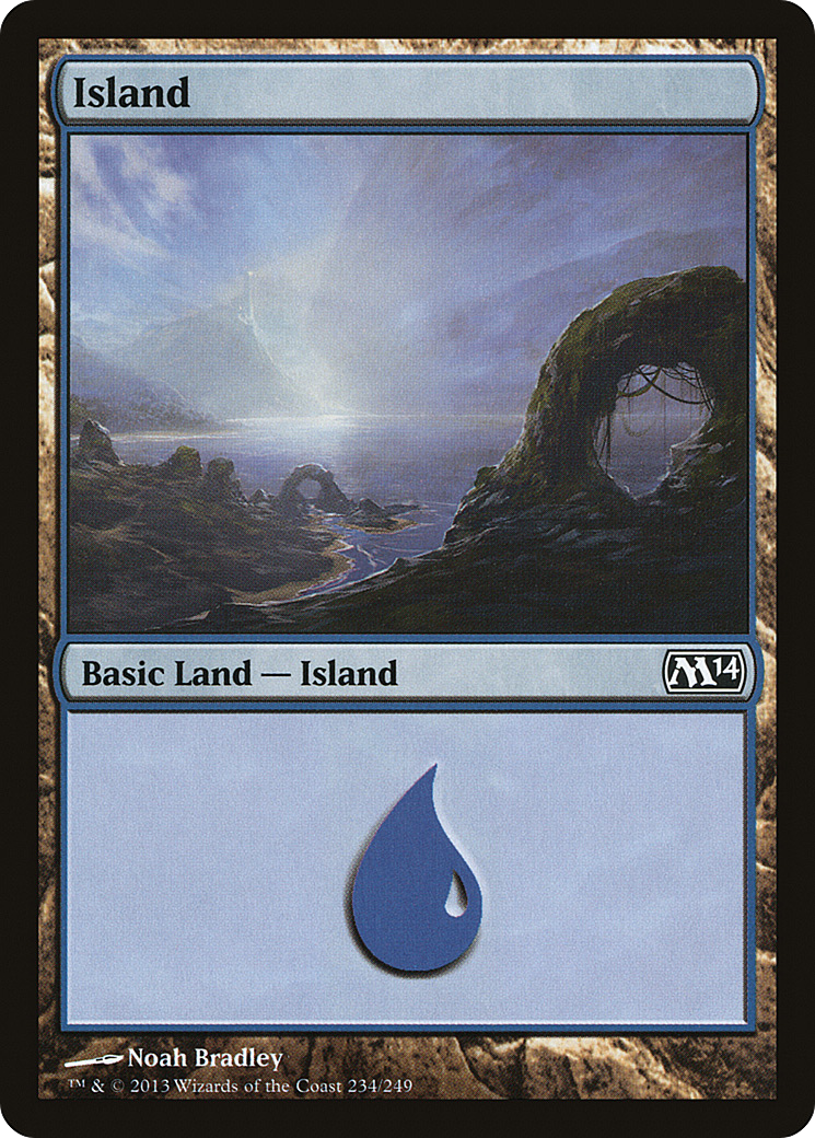 Island (M14-234) (Foil)
