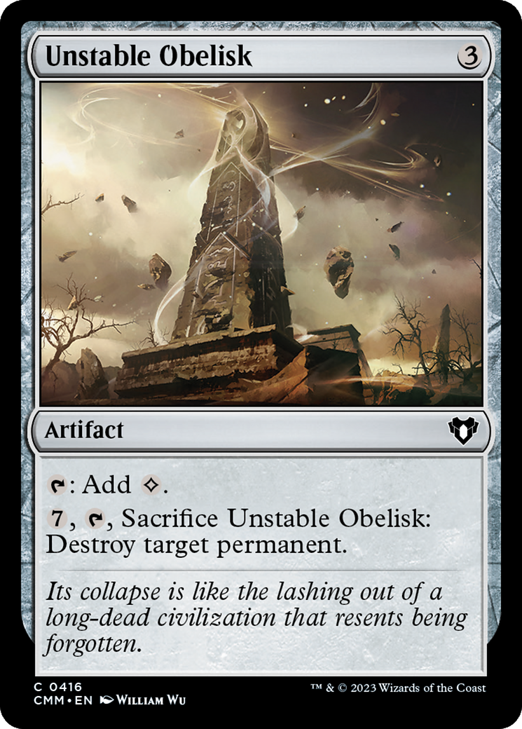 Unstable Obelisk (CMM-416) (Foil)