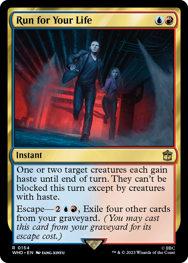 Run for Your Life (WHO-154) (Foil)