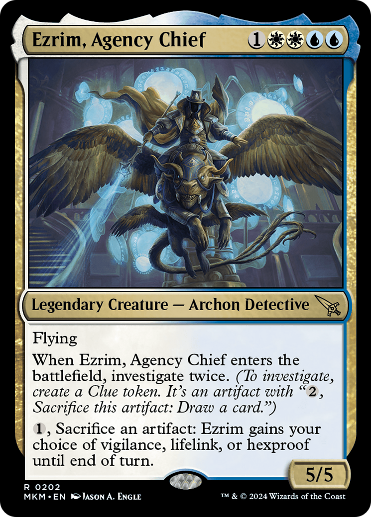 Ezrim, Agency Chief (MKM-202)