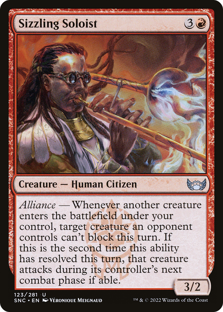 Sizzling Soloist (SNC-123) (Foil)