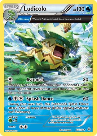 Ludicolo (Alpha) (PRC-037) (Reverse Holofoil)