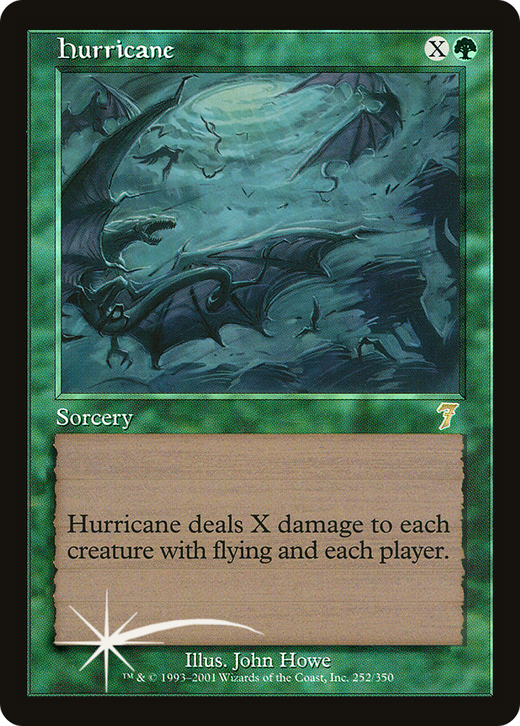 Hurricane (7ED-252★) (Foil)