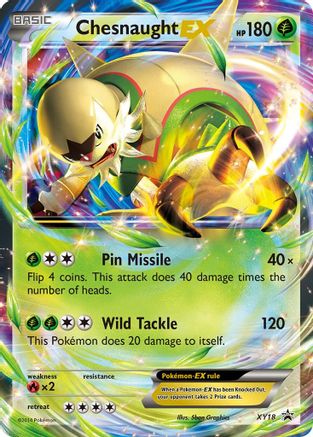Chesnaught EX (PR-XY18) (Holofoil)