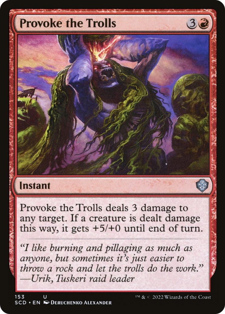 Provoke the Trolls (SCD-153)