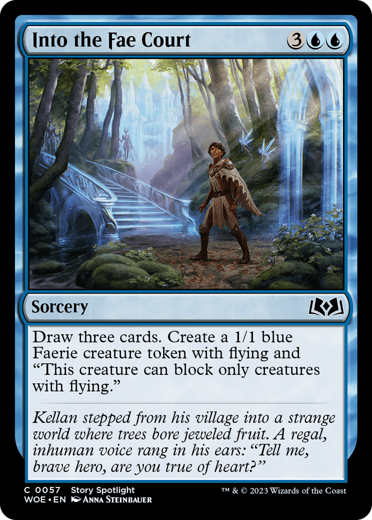 Into the Fae Court (WOE-057) (Foil)