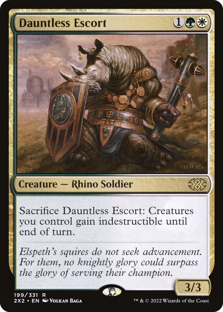 Dauntless Escort (2X2-199) (Foil)